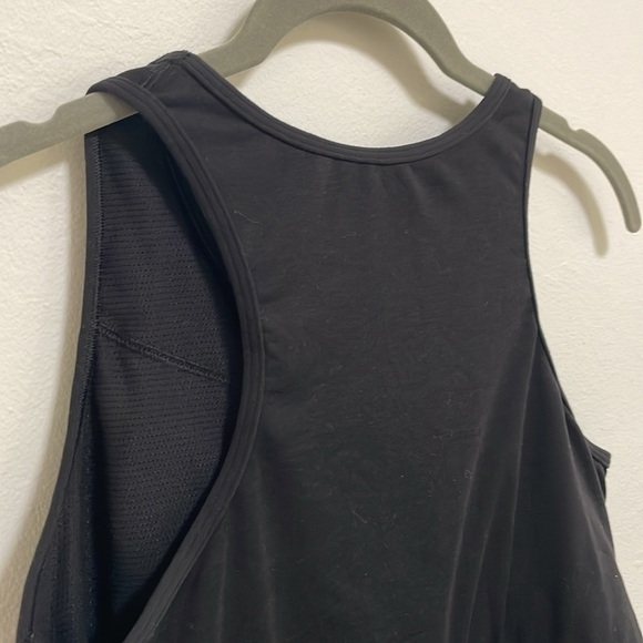 Athleta Twist Knot Crop Top Black Size Medium - Picture 4 of 5